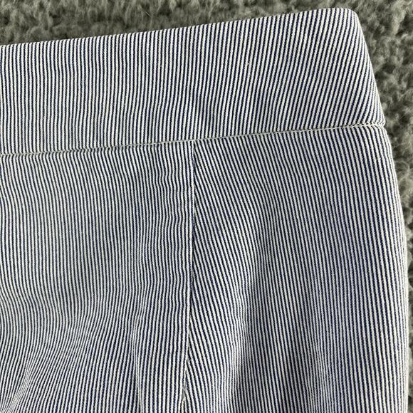 GUIDE BOAT COMPANY PANTS WOMENS 32 BLUE WHITE STRIPE FITS 34x28 MADE IN ITALY - Picture 8 of 10